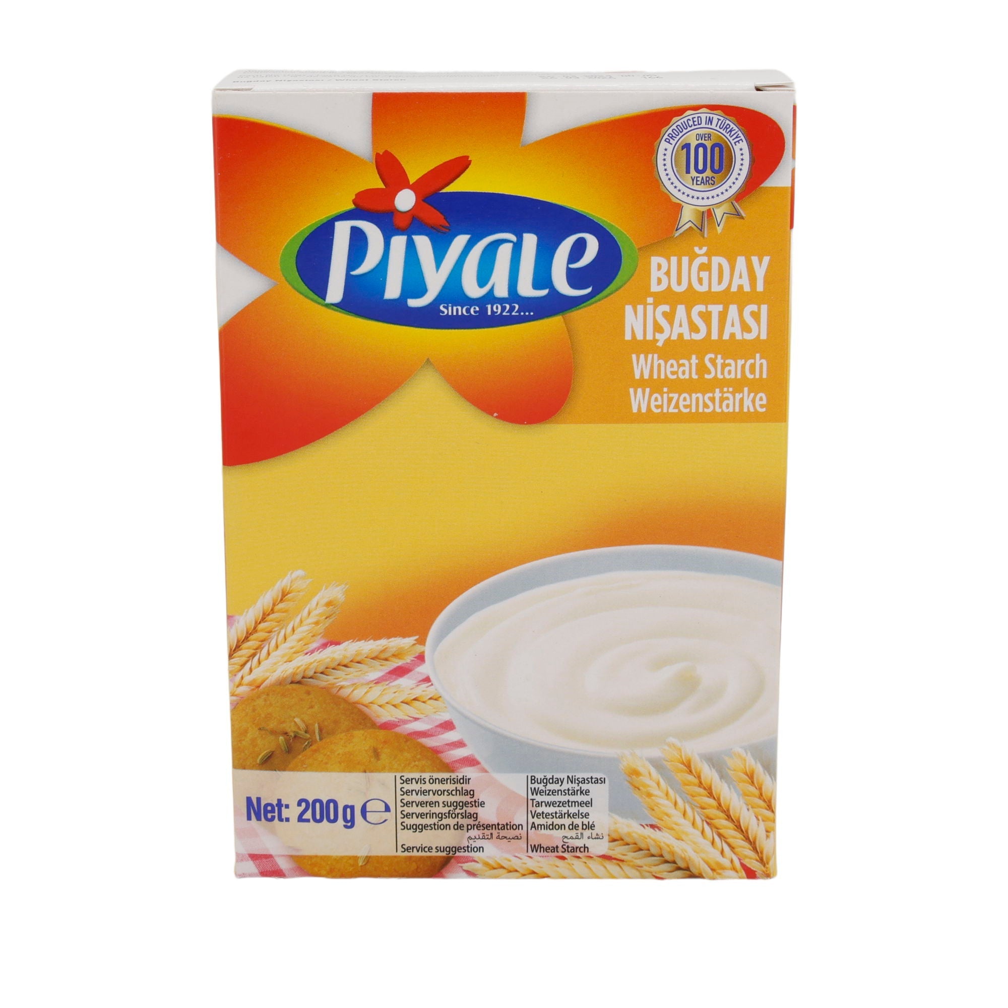Weizenstärke Piyale | Vielseitig für Desserts und mehr | 200 g - Taste Your World
